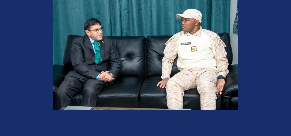 Ambassador Om Prakash Meena called on H.E. Commandant Ismaël SOMBIE, Minister of Agriculture and hydro-agricultural Development, Government of Burkina Faso on August 19, 2025